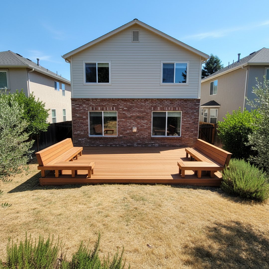Deck Repair completed by Alpha Deck Co in Shingle Springs, CA